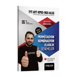 2025 TYT – AYT – KPSS – DGS – ALES Permütasyon Kombinasyon Olasılık Denemeleri
