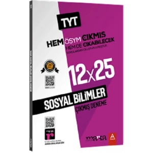 2025 TYT Sosyal Bilimler ÖSYM Çıkmış ve Çıkabilecek Sorulardan Oluşturulmuş 12 Deneme Sınavı  Tamamı Video Çözümlü