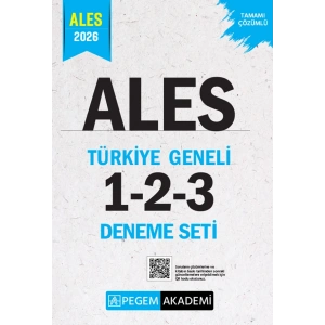 2026 Ales Tamamı Çözümlü Türkiye Geneli 1-2-3 (3lü Deneme Seti)