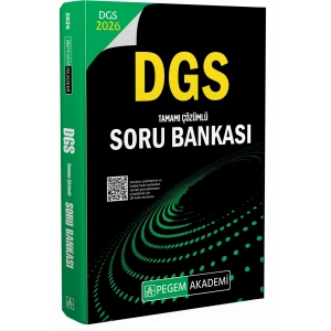 2026 DGS Tamamı Çözümlü Soru Bankası