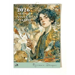 2026 Nesin Çocuk Takvimi Ressamın Dünyası