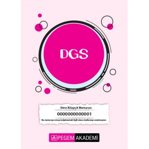 2026 TG-1 DGS Deneme Sınavı