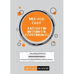 2026 TG-1 ÖABT İlköğretim Matematik Öğretmenliği Deneme Sınavı