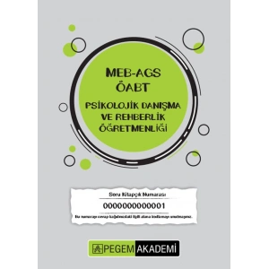 2026 TG-1 ÖABT Psikolojik Danışma ve Rehberlik Öğretmenliği Deneme Sınavı