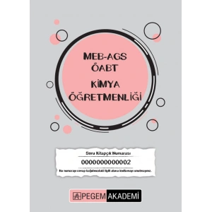 2026 TG-2 ÖABT Kimya Öğretmenliği Deneme Sınavı