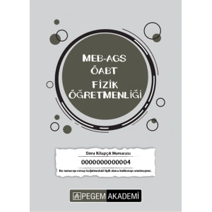 2026 TG-4 ÖABT Fizik Öğretmenliği Deneme Sınavı