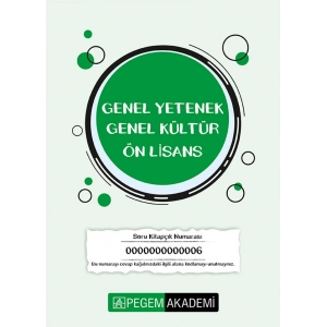 2026 TG-6 KPSS ÖN LİSANS Deneme Sınavı