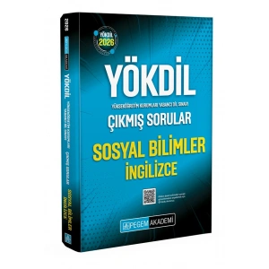 2026 YÖKDİL Sosyal Bilimler İngilizce Çıkmış Sorular