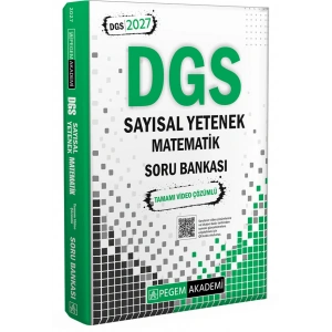 2027 DGS Sayısal Yetenek Matematik Tamamı Video Çözümlü Soru Bankası