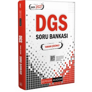 2027 DGS Tamamı Çözümlü Soru Bankası