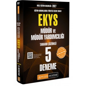 2027 EKYS MEB Müdür ve Müdür Yardımcılığı 5 Deneme