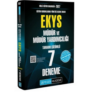 2027 EKYS MEB Müdür ve Müdür Yardımcılığı 7 Deneme