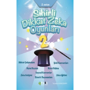 2.Seviye - Sihirli Dikkat Zeka Oyunları 2 (İlkokul)