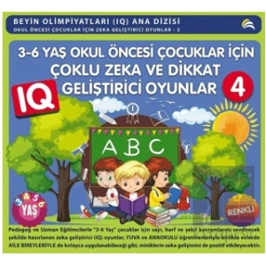 3 - 6 Yaş Okul Öncesi Çocuklar İçin Çoklu Zeka ve Dikkat Geliştirici Oyunlar 4