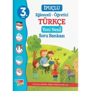 3. Sınıf İpuçlu Eğlenceli - Öğetici Türkçe Yeni Nesil Soru Bankası