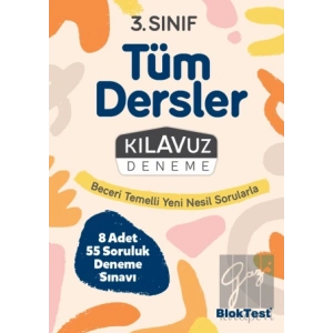 3. Sınıf Tüm Dersler Kılavuz Deneme