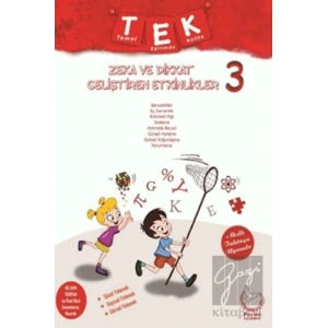 3. Sınıf Zeka ve Dikkat Geliştiren Etkinlikler + Yaprak Test Hediyeli