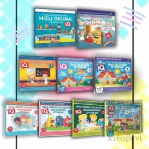 4-10 Yaş ve Üstü Çocuklar İçin Zeka Geliştiren Oyunlar (9 Kitap)