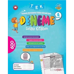 4. Sınıf Tek Deneme Sınavı Kitabım