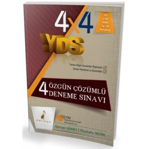 4x4 YDS 4 Özgün Çözümlü Deneme Sınavı
