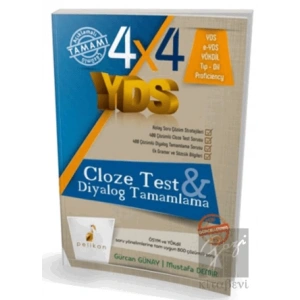 4x4 YDS Cloze Test ve Diyalog Tamamlama