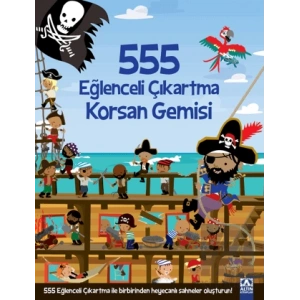 555 Eğlenceli Çıkartma Korsan Gemisi