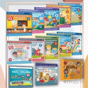 6-12 Yaş ve Üstü Çocuklar İçin Zeka Geliştiren Oyunlar (13 Kitap)