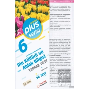 6. Sınıf Plus Serisi Din Kültürü ve Ahlak Bilgisi Yaprak Test