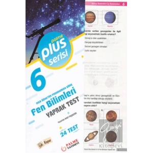 6. Sınıf Plus Serisi Fen Bilimleri Yaprak Test