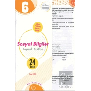 6. Sınıf Sosyal Bilgiler Yaprak Testleri