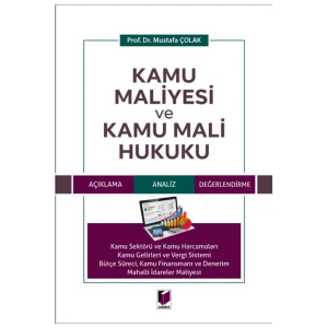Kamu Maliyesi Ve Kamu Mali Hukuku Mustafa Çolak