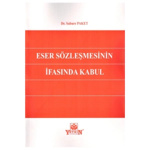Eser Sözleşmesinin Ifasında Kabul-sabure Paket