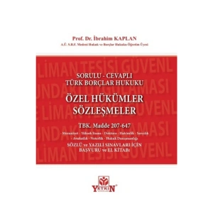 Özel Hükümler Sözleşmeler Tbk. Madde 207-647-ibrahim Kaplan