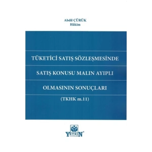 Tüketici Satış Sözleşmesinde Satış Konusu Malın Ayıplı Olmasının