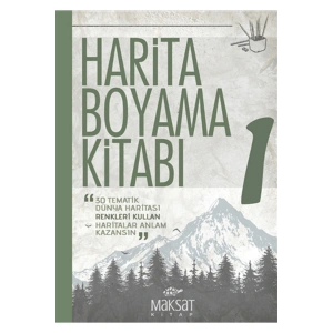 Harita Boyama Kitabı 1 / Veli Kural / / 9786057482105