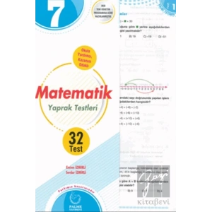 7. Sınıf Matematik Yaprak Testleri