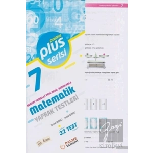 7. Sınıf Plus Serisi Matematik Yaprak Test
