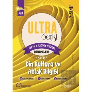 7. Sınıf Ultra Serisi Din Kültürü ve Ahlak Bilgisi Denemeleri 43 Föy