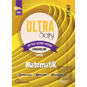 7. Sınıf Ultra Serisi Matematik Denemeleri 44 Föy
