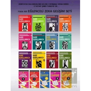 7’den 70’e Eğlenceli Zeka Gelişimi Seti (17 Kitap Takım)