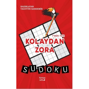 7’den 70’e Kolaydan Zora Sudoku (Renkli Basım)