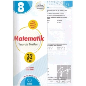8. Sınıf Matematik Yaprak Testleri