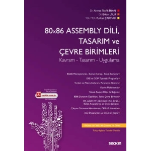 80x86 Assembly Dili, Tasarım ve Çevre Birimler Kavram – Tasarım – Uygulama