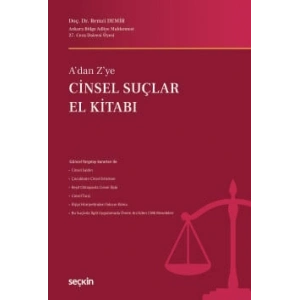 A'dan Z'yeCinsel Suçlar El Kitabı