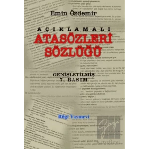 Açıklamalı Atasözleri Sözlüğü