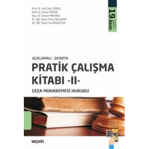 Açıklamalı – ŞematikPratik Çalışma Kitabı – II – Ceza Muhakemesi Hukuku