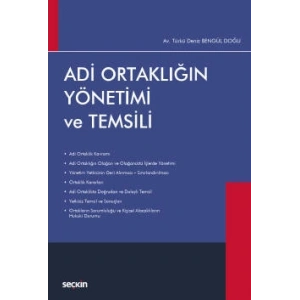 Adi Ortaklığın Yönetimi ve Temsili