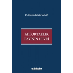 Adi Ortaklık Payının Devri