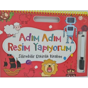 Adım Adım Resim Yapıyorum - Kırmızı