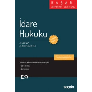 Adli Hakimlik – Savcılık SınavıBAŞARI – İdare Hukuku
